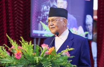 माउन्ट एभरेष्ट होइन, सगरमाथा भनेर ब्रान्डिङ गरौं : प्रधानमन्त्री ओली