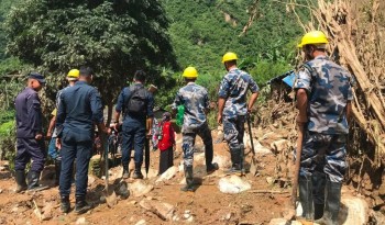 रोल्पामा पहिरोमा परीमृत्यु हुनेको संख्या सात पुग्यो 