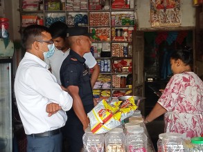 राप्ती गाउँपालिकाद्वारा चार्डपर्व लक्षित बजार अनुगमन