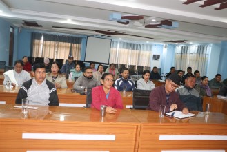 राप्तीमा स्थानीय शासन कार्यसम्पादन मूल्याङ्कन प्रणाली सम्बन्धी अभिमुखीकरण सम्पन्न