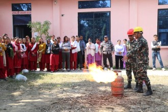 राप्तीमा सामुदायिक विपद् प्रतिकार्य तालिम सम्पन्न