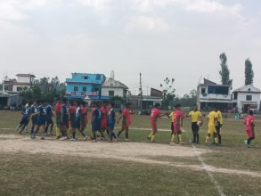 दंगीशरणमा जारी अध्यक्षकप खेलकुद फाइनलमा प्रबेश 