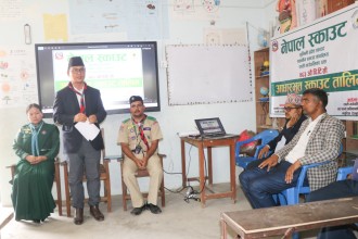 राप्तीमा आधारभूत स्काउट तालिम सुरु