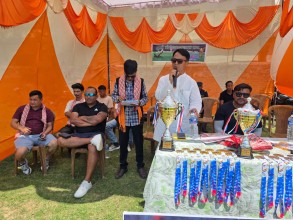 मौरीघाटमा फुटबल प्रतियोगिता सुरु