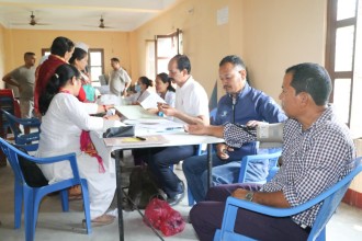 राप्तीमा नसर्ने रोगको निःशुल्क स्क्रिनिङ तथा स्वास्थ्य सचेतना कार्यक्रम सम्पन्न