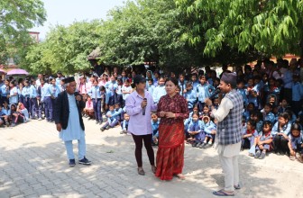 धूम्रपान, मद्यपान तथा लागुपदार्थ दुर्व्यसन विरुद्ध राप्तीमा सचेतनामूलक नाटक प्रदर्शन