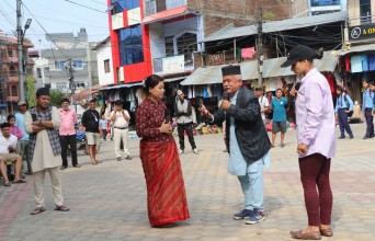 धूम्रपान, मद्यपान तथा लागुपदार्थ दुर्व्यसन विरुद्ध राप्तीमा सचेतनामूलक नाटक प्रदर्शन