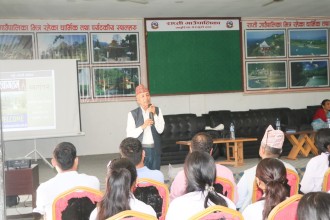 राप्तीमा ‘पढ्दै कमाउँदै’ कार्यक्रमबारे अभिमुखीकरण