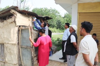 पोषणमार्फत् जीवन रूपान्तरण परियोजनाको स्थलगत अनुगमन , कुपोषण न्यूनीकरणसँगै जीविकोपार्जन सुधारमा सकारात्मक प्रभाव