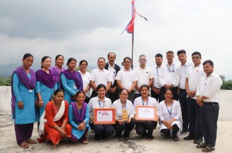 राप्तीको स्वास्थ्य सफलतामा स्वास्थ्यकर्मीको महत्वपूर्ण योगदान, अध्यक्ष विष्टद्वारा धन्यवाद ज्ञापन