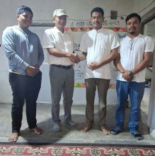 कांग्रेस परित्याग गर्दै श्यामेश चौधरी कम्युनिष्ट पार्टीमा फर्किए
