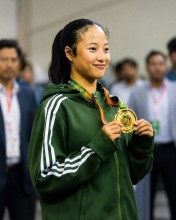 दाङका  कराते खेलाडीको दक्षिण एसियामा उत्कृष्ट सफलता, बिन्दुलाई स्वर्ण  पदक
