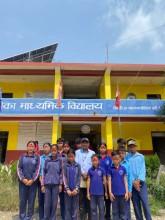 अम्बिका मा.वि.हर्नाेक दाङमा बालक्लब पूर्णगठन