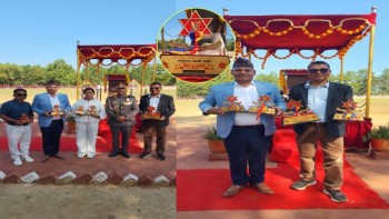  १४ जिल्लाका १८ विद्यालयलाई पछि पार्दै मिड वेस्ट प्वाइन्ट एकेडेमीलाई ‘बेस्ट प्लाटुन’ उपाधि