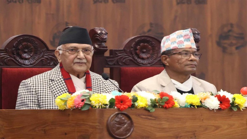 प्रधानमन्त्री केपी शर्मा ओलीद्वारा लुम्बिनी प्रदेशसभा बैठकमा विशेष सम्बोधन