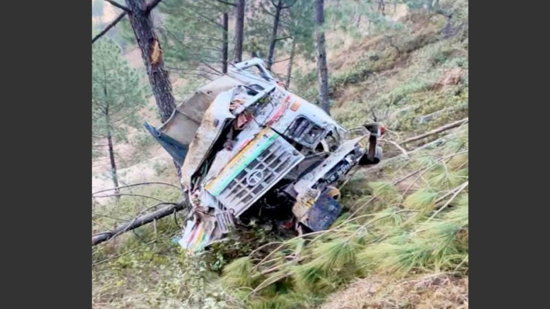 रोल्पामा टिप्पर दुर्घटना हुँदा एक जनाको मृत्यु