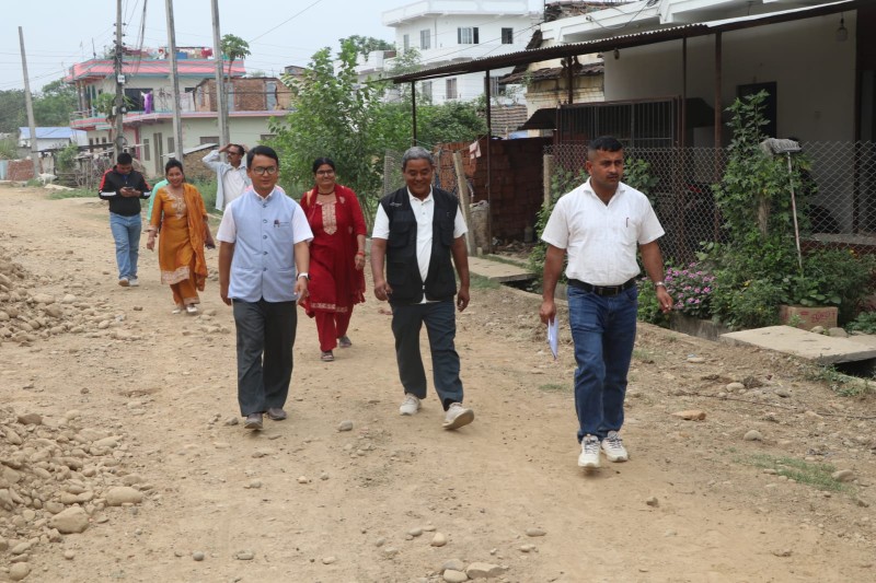 राप्ती गाउँपालिकाले विपद् जोखिम क्षेत्रको पहिचान गर्दै पूर्वतयारी थाल्यो