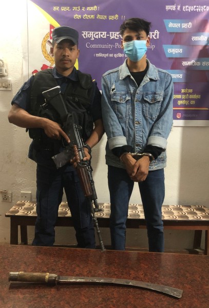 दाङमा शिक्षकमाथि खुडा प्रहार गर्ने विद्यार्थी पक्राउ