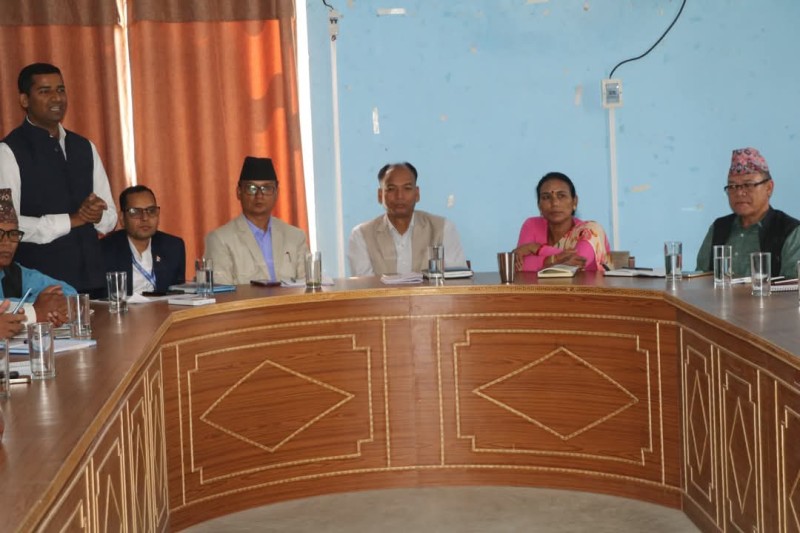 राप्तीमा आगामी निति तथा कार्यक्रम र बजेट तर्जुमा सम्बन्धी सुझाव संकलन