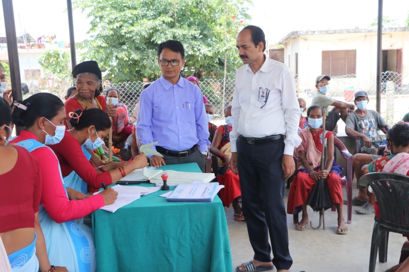 राप्ती–३ मा एक्सरे सहितको क्षयरोग स्क्रिनिङ शिविर सम्पन्न : १ सय ३१ जनाको स्वास्थ्य परीक्षण