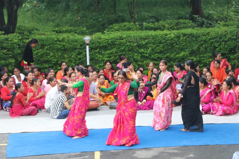राप्ती गाउँपालिकामा तीज विशेष कार्यक्रम सम्पन्न