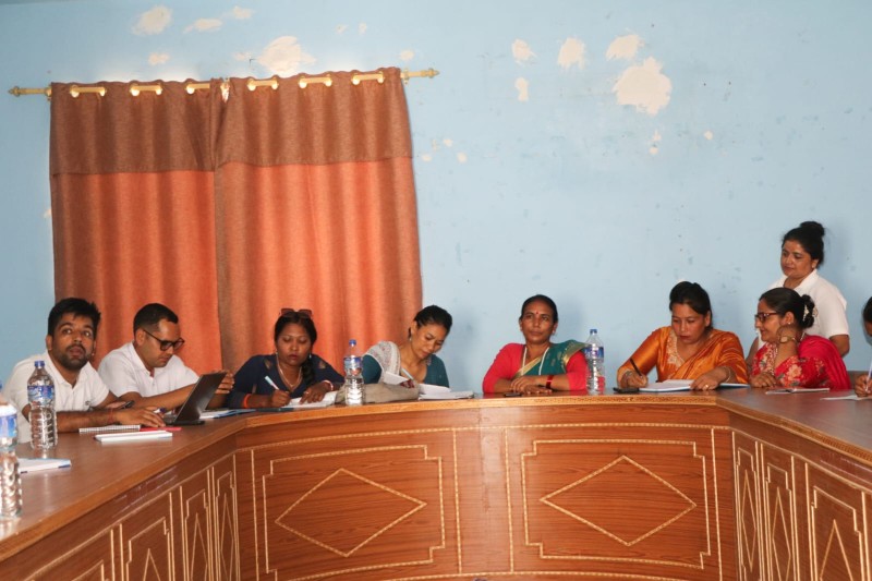 राप्ती गाउँपालिकामा मुक्त कमलरीका लागि नीति, बजेट तथा कार्यक्रमबारे छलफल