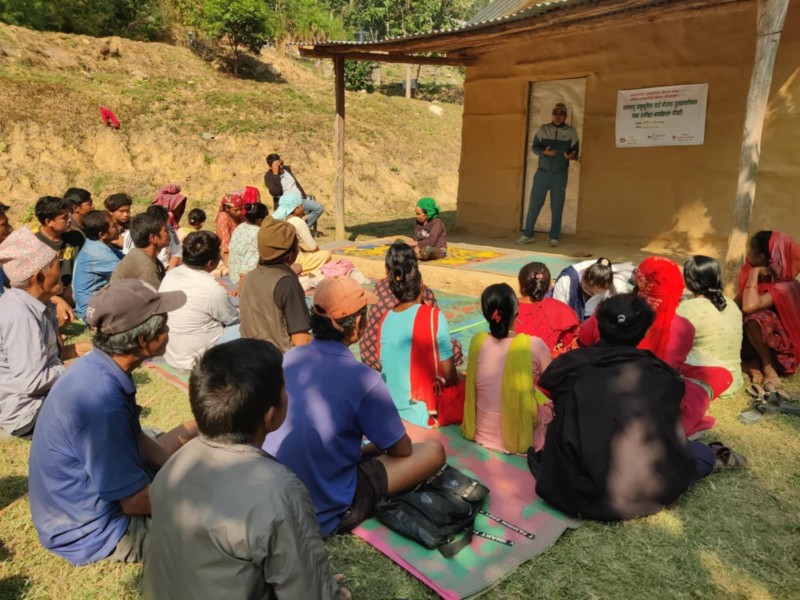 राप्ती गाउँपालिकामा जलवायु अनुकूलित गाउँ योजना पुनरावलोकन तथा समीक्षा सम्पन्न