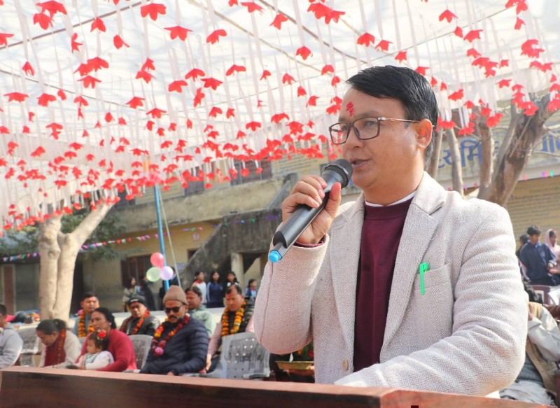 शिक्षा पाठ्यपुस्तकमा मात्र सीमित होइन, संस्कार र जीवनोपयोगी ज्ञानसँग जोडिनुपर्छ : अध्यक्ष विष्ट