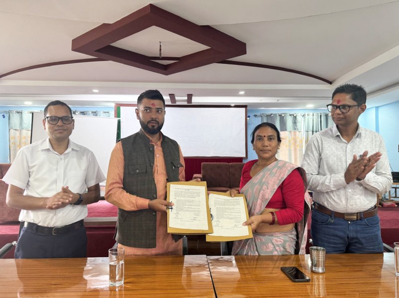 राप्ती र रुरुक्षेत्र गाउँपालिकाबीच सवारी साधन सहयोगका लागि द्विपक्षीय सम्झौता