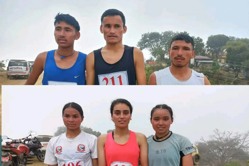 देविकोट दर्शन दौड: पुरुषतर्फ अर्जुन बुढा र महिलातर्फ पूर्णलक्ष्मी न्यौपाने प्रथम