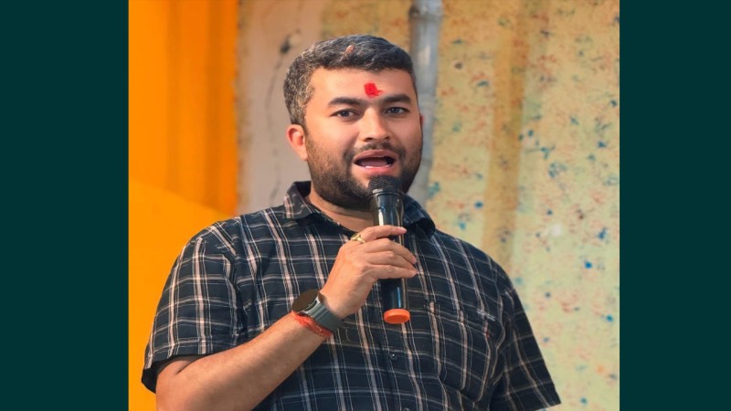 राप्रपा भातृ संस्थाका अध्यक्ष सुजित केसी  पक्राउ